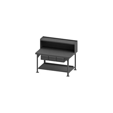 DURHAM HVY DTY WK BCH, 36X60, RSR, 6D, #95 GRAY - Model HDWB3660RS6DR95